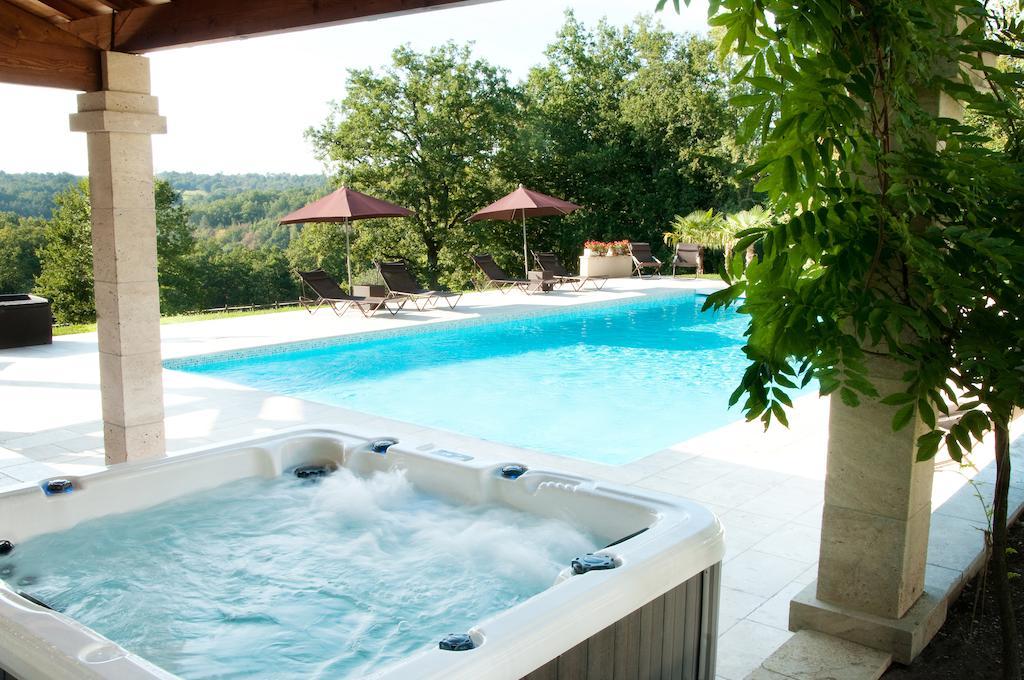 Domaine De La Fauconnie Hotel Campsegret Kültér fotó