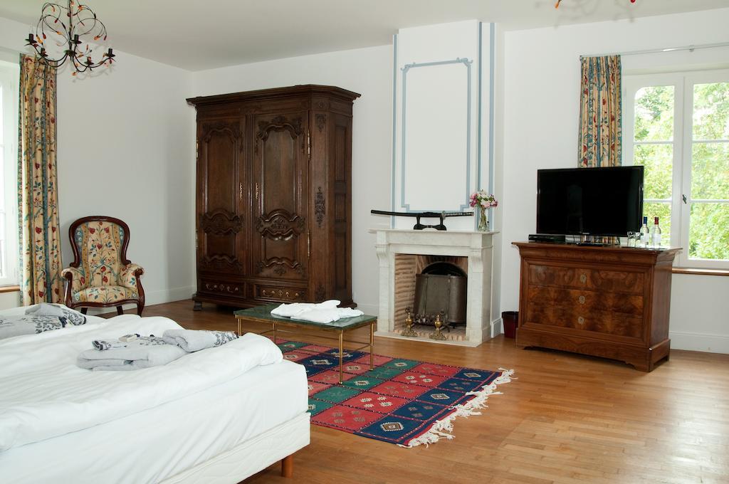 Domaine De La Fauconnie Hotel Campsegret Szoba fotó